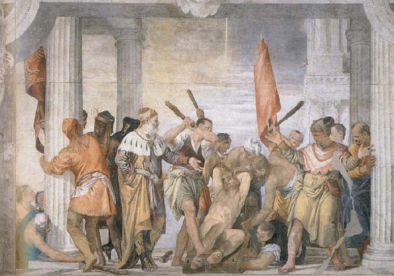 Paolo Veronese Martyrdom of St.Sebastian Sweden oil painting art